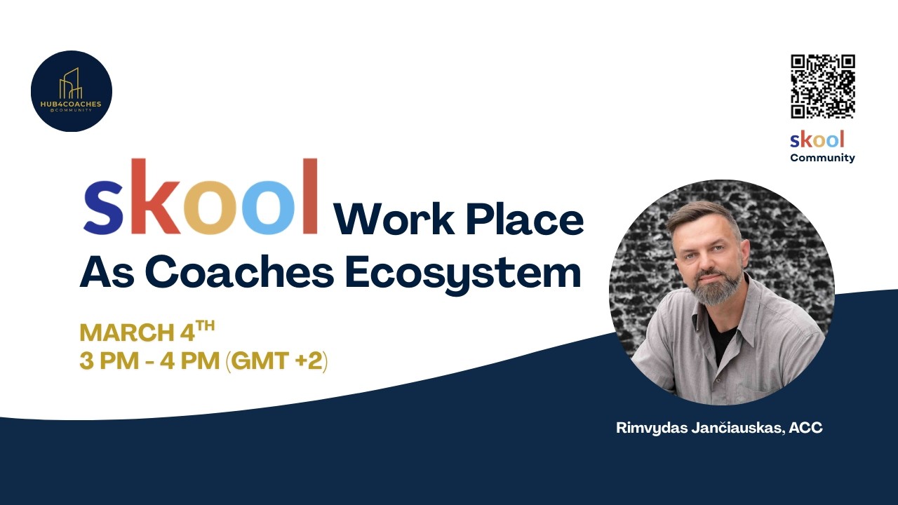 Webinar: Skool platform as you Coaching Ecosystem