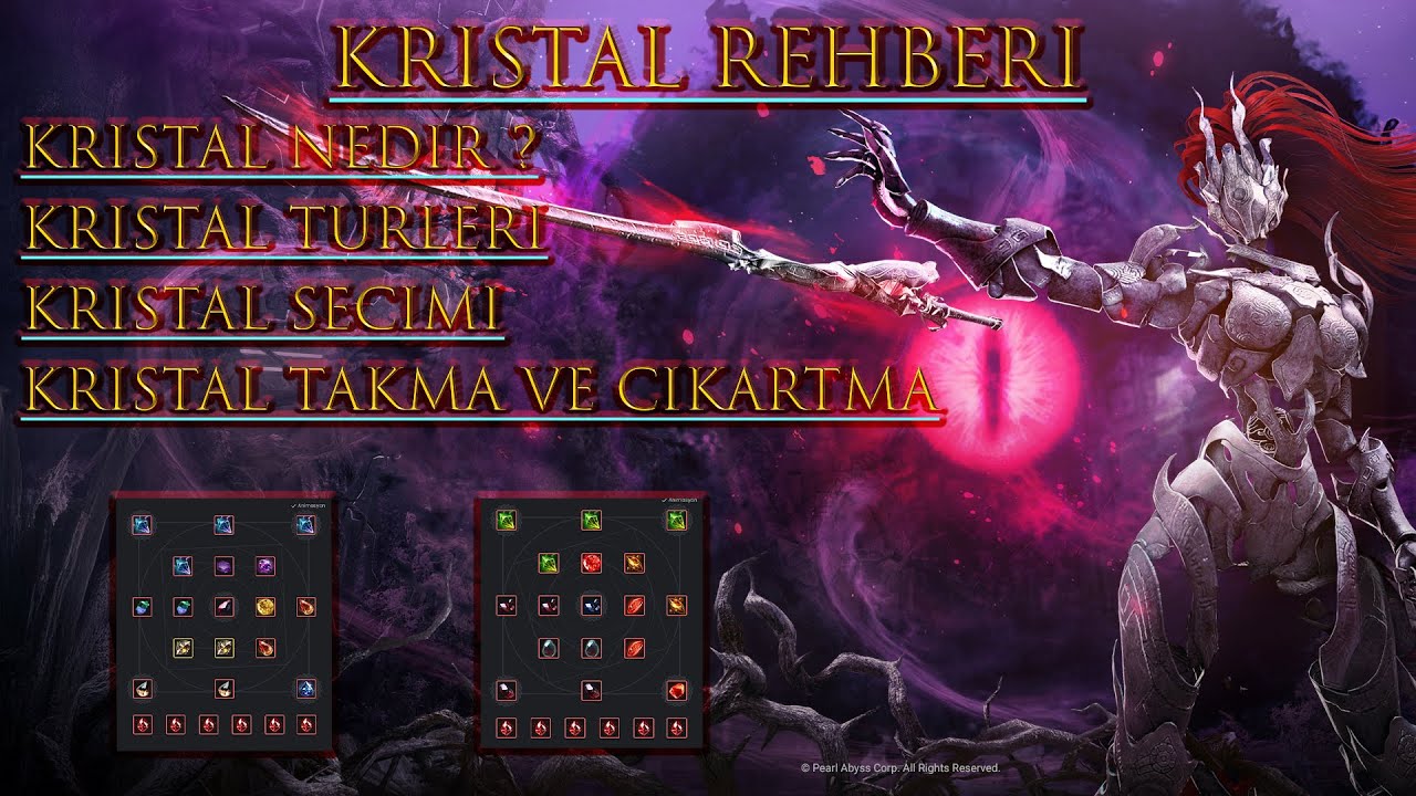 Black Desert Online(BDO) Kristal Rehberi.