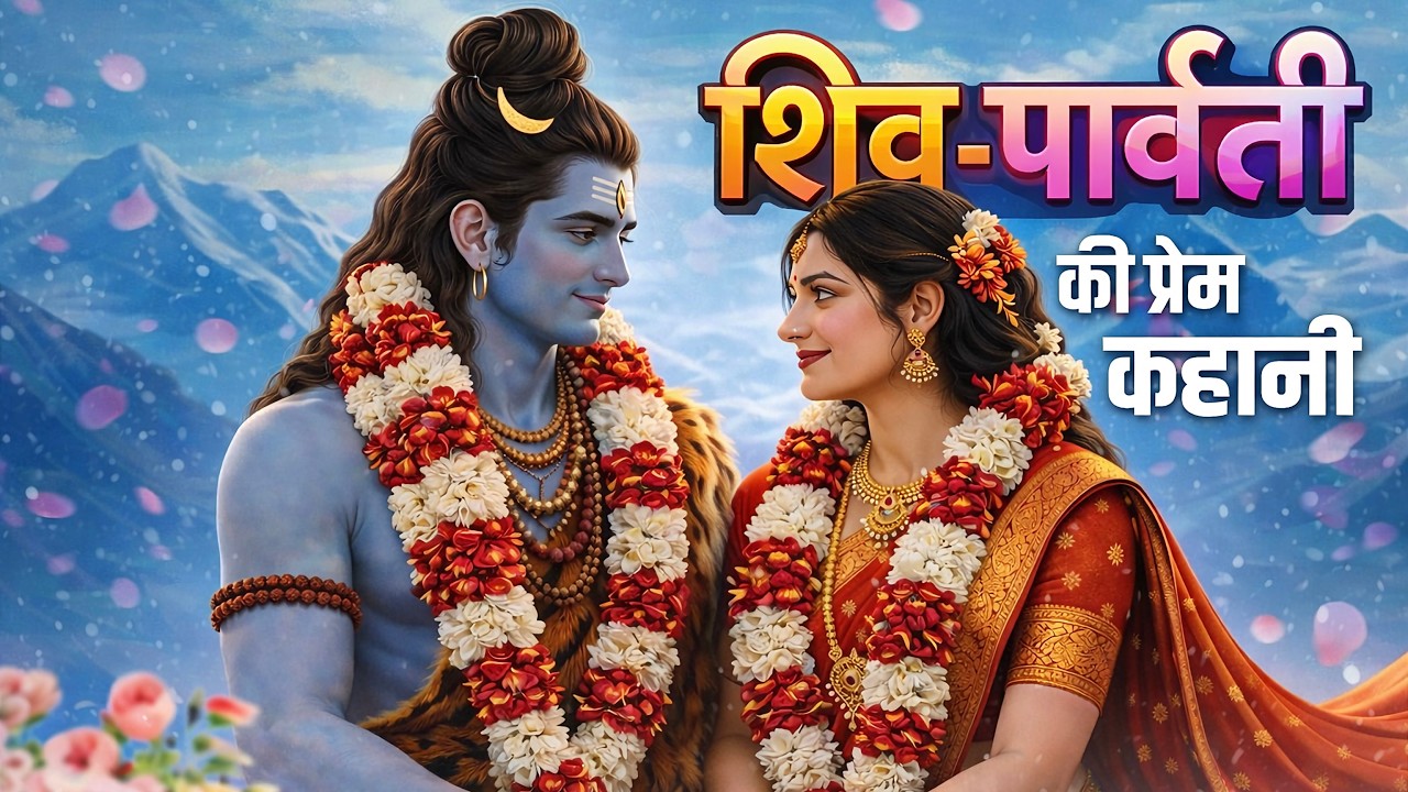 महादेव की शादी: Shiva–Parvati की अमर प्रेम कथा | Mahashivratri Story #trending