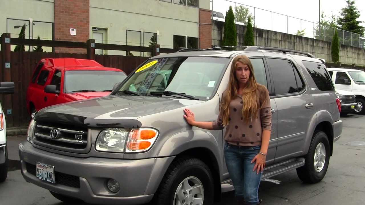 Virtual Walk Around Tour of a 2001 Toyota Sequoia Limited at Titus Will Ford in Tacoma
