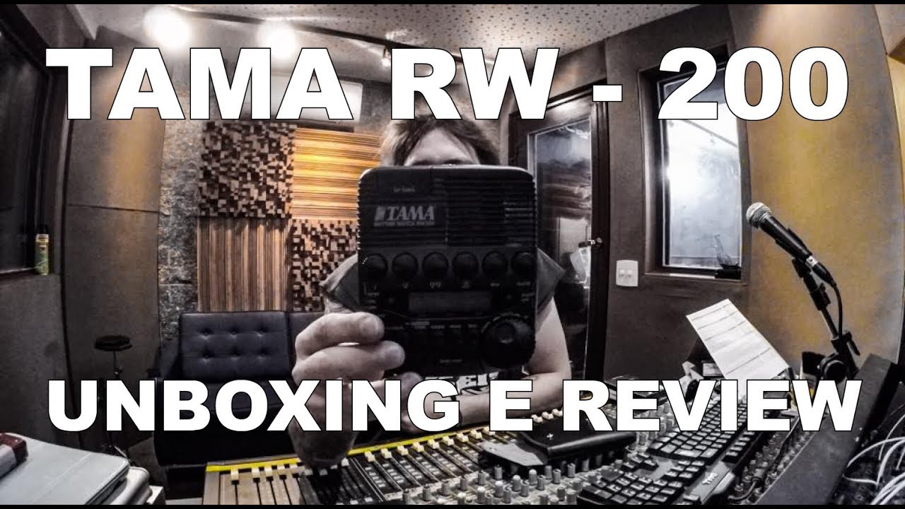Metrônomo - Tama RW - 200 - Unboxing e review