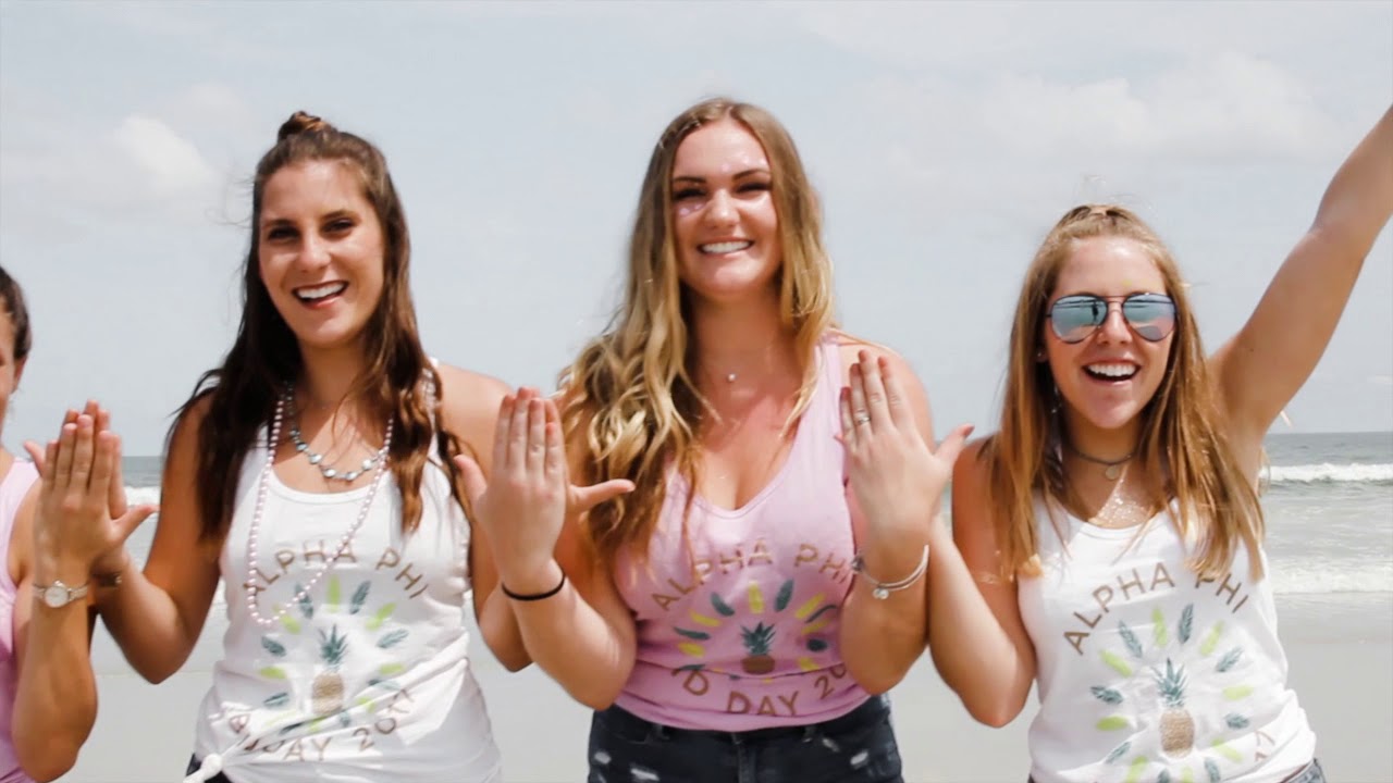 UNF Alpha Phi Bid Day 2017