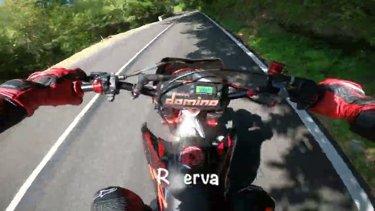 Honda cr 125 full gas - Passo della Scoffera -