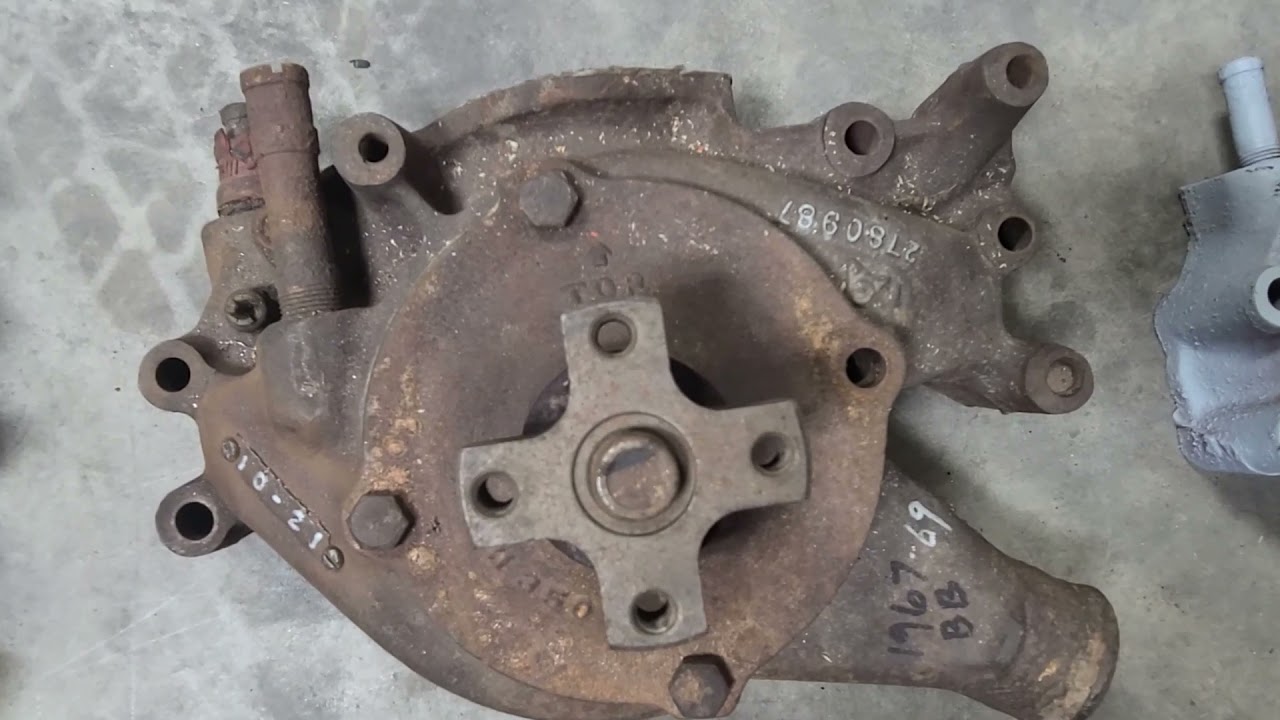 Differences Between Classic Mopar Big Block Water Pump Housings and Water Pumps