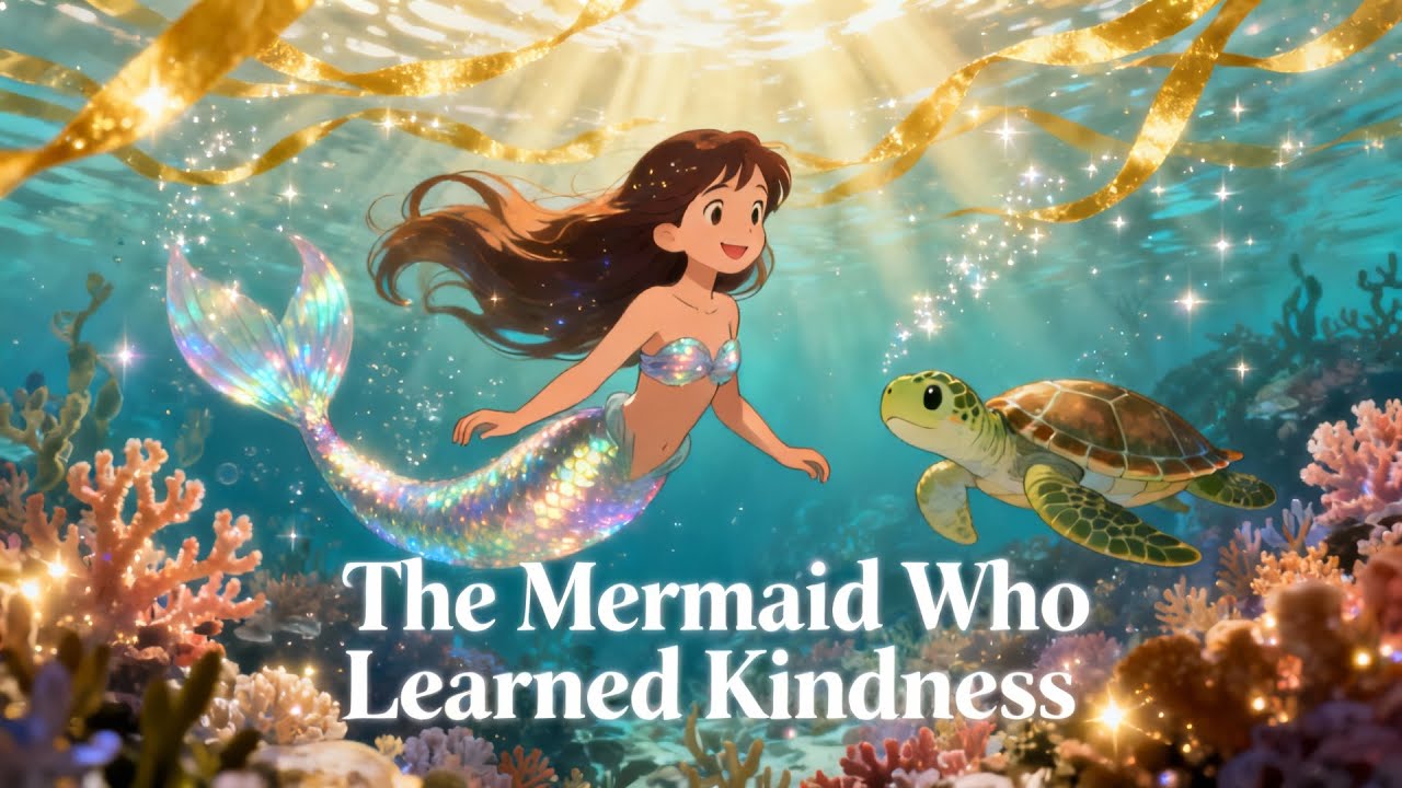 The Mermaid Who Learned Kindness | A Magical Ocean Story | Golden Storybell