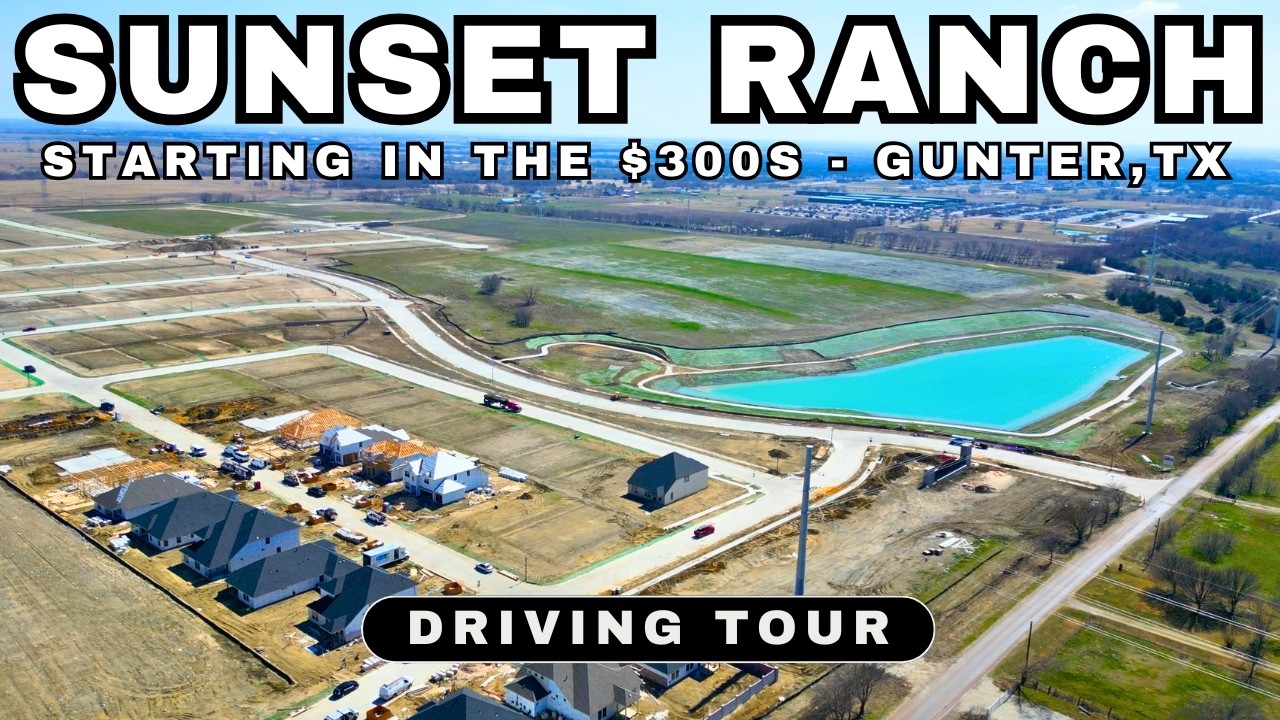 Sunset Ranch by Trophy Signature Homes | 60ft Lots Starting in the $300s | Gunter TX