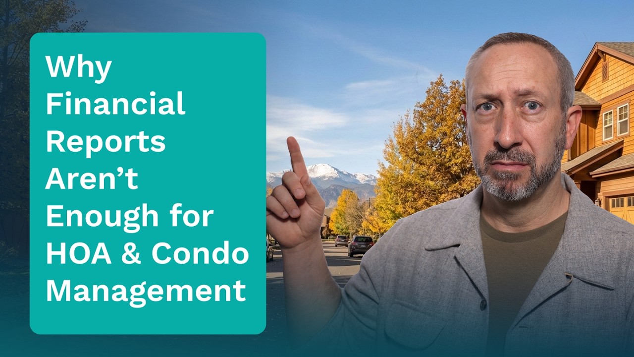 Why Financial Reports Aren’t Enough for HOA Management