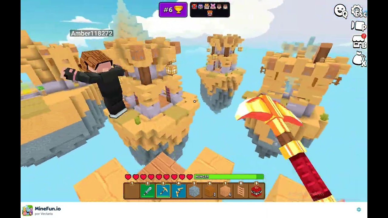 Jugando sky wars pt 14