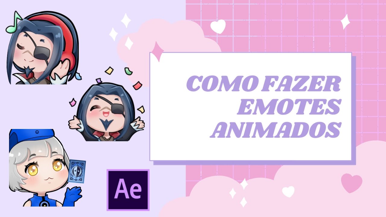 Como fazer emotes animados para a Twitch! - Tutorial