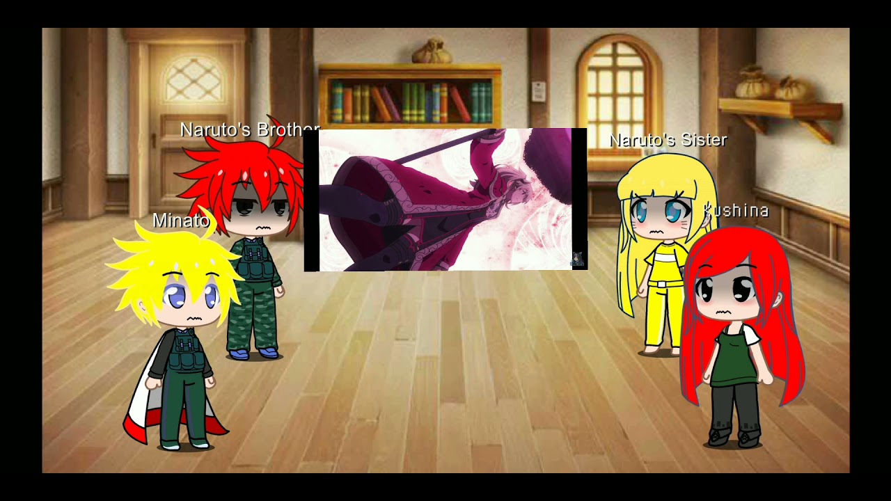Naruto's family react to [ Naruto as Anos voldigoad ]