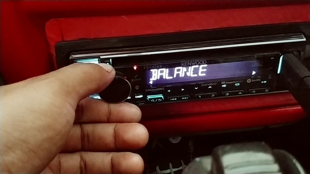 kenwood kdc x303, x304 funciones de audio