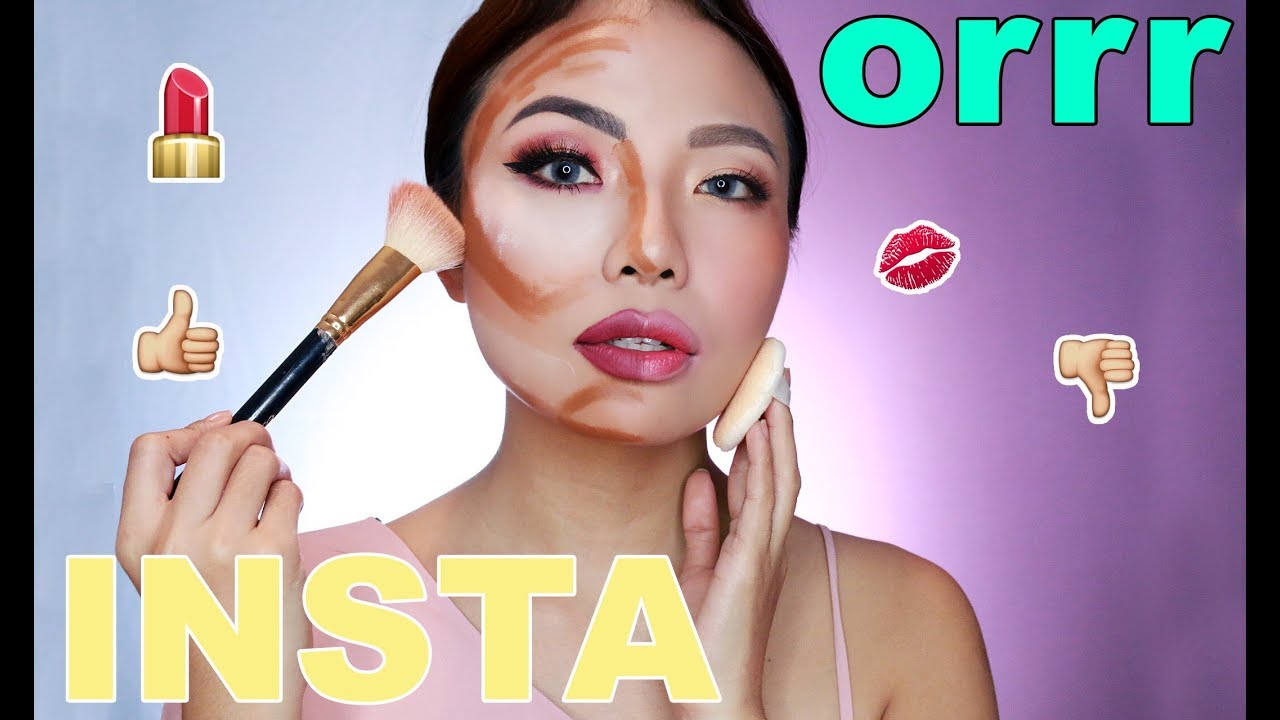 INSTAGRAM VS KOREAN Make Up (Saan Ka?)