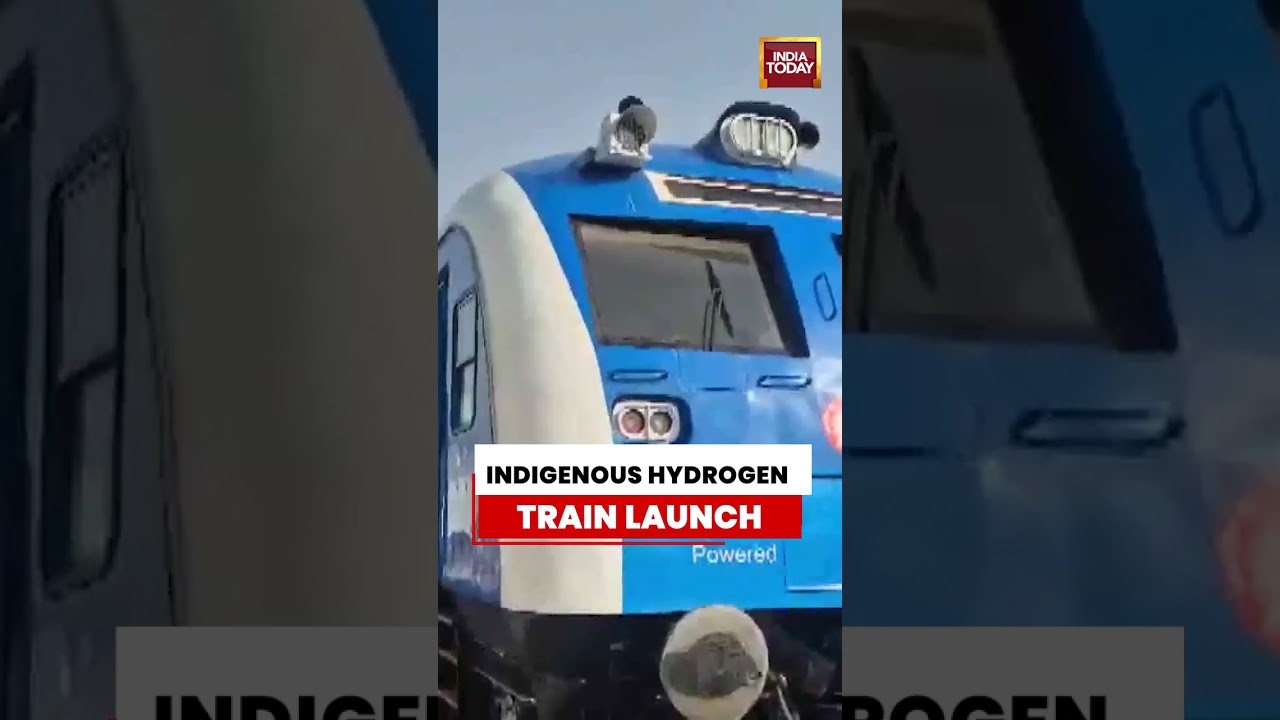 PM Modi To Flag Off India's First Indigenous Hydrogen-Powered Train In Haryana #pmmodi #train