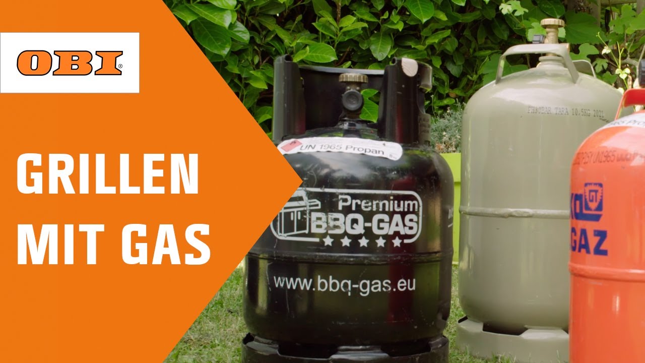 Gasflasche anschließen: So gelingt der Wechsel am Grill | OBI