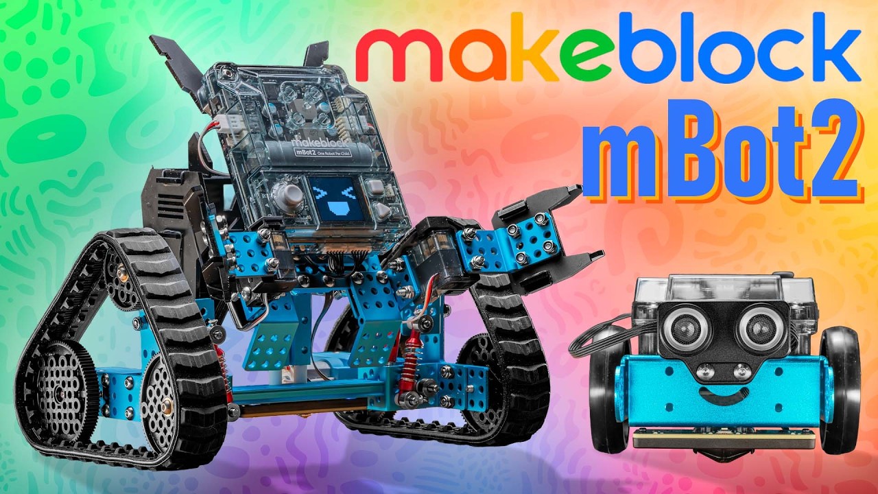 Обзор комплекта для сборки вездехода Makeblock mBot2