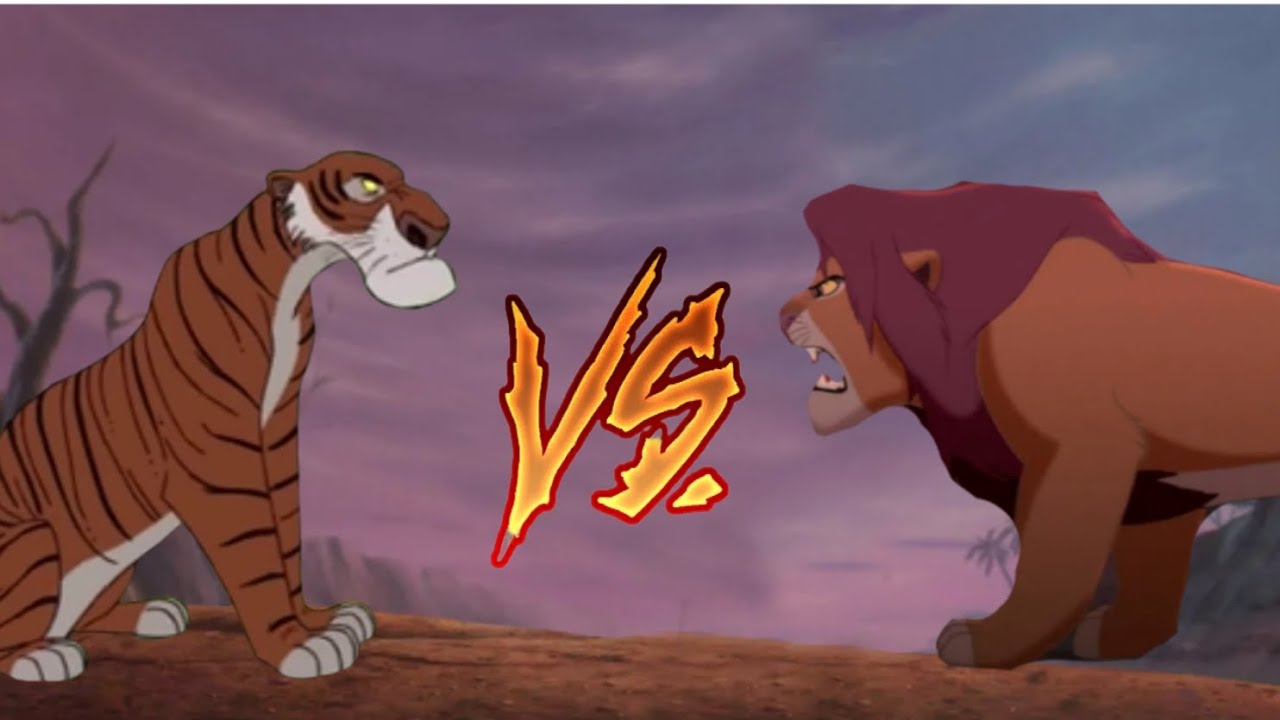 Шерхан 🐯 vs Симба 🦁