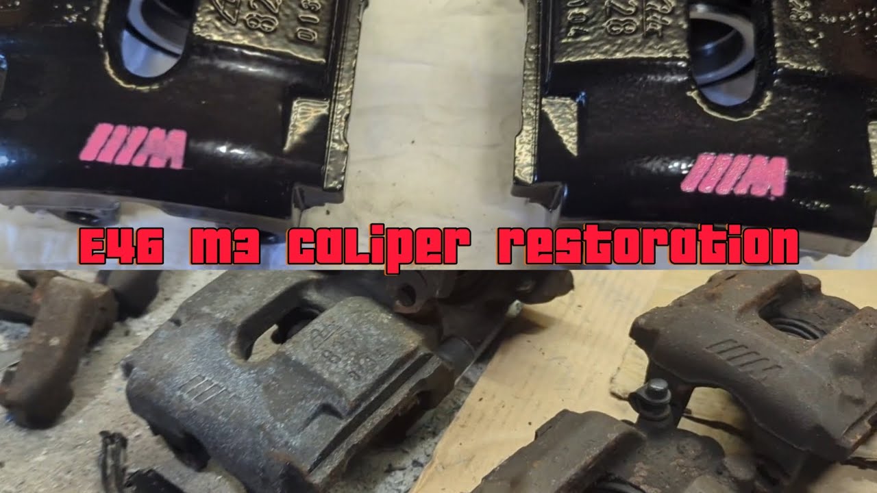 E46 M3 Caliper restoration and rebuild.