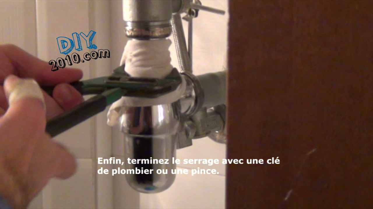 Comment nettoyer un drain d'évier bouché | Comment déboucher drain bouchée | Démonter un siphon