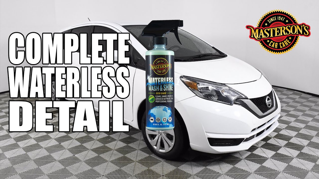 Detail Your Entire Car With A Spray Bottle? - Full Car Detail Using ZERO WATER!