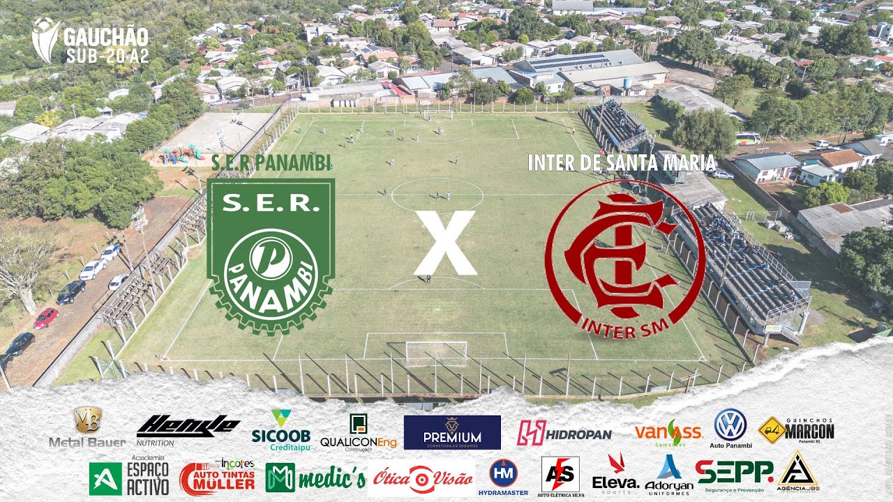 Gauch&atilde;o Sub 20 - S.E.R Panambi X Inter SM