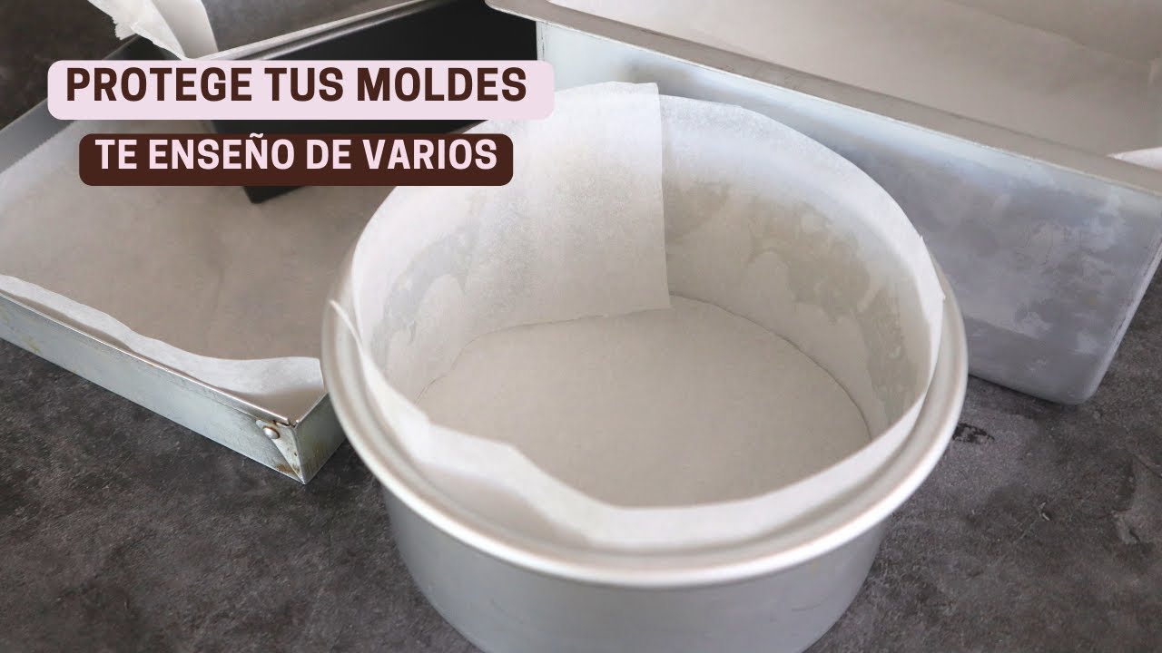 Cómo FORRAR los MOLDES para tus Bizcochos y Brioche | La Dulce Eva
