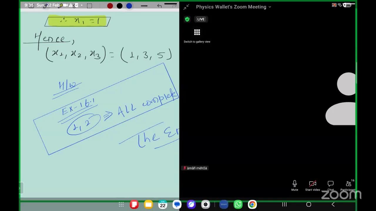 CLASS 12TH MATHS GUASS ELIMINATION METHOD 5 Marks In NEB