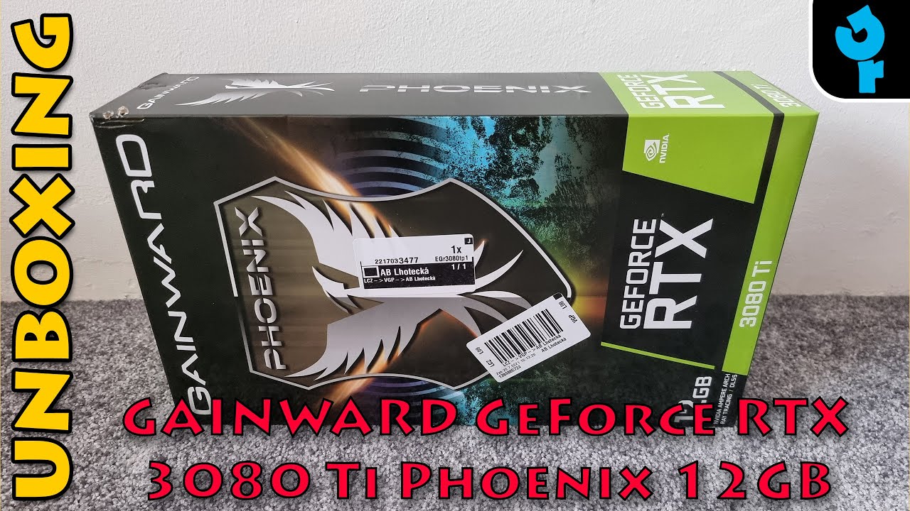 GAINWARD GeForce RTX 3080 Ti Phoenix 12GB: Unboxing
