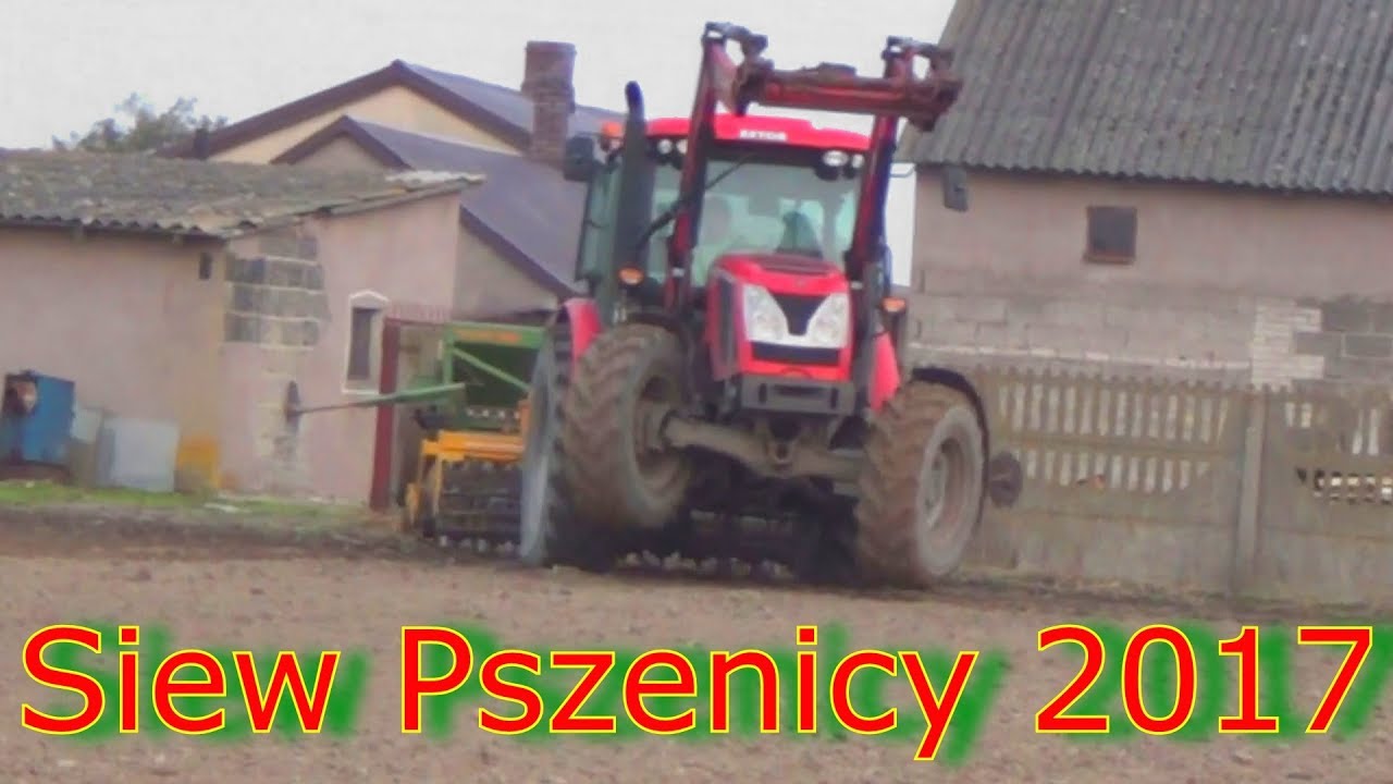 Siew Pszenicy z Pompą 2017☆ Zetor Proxima 90 Power ㋡ Krzemyk Ursus