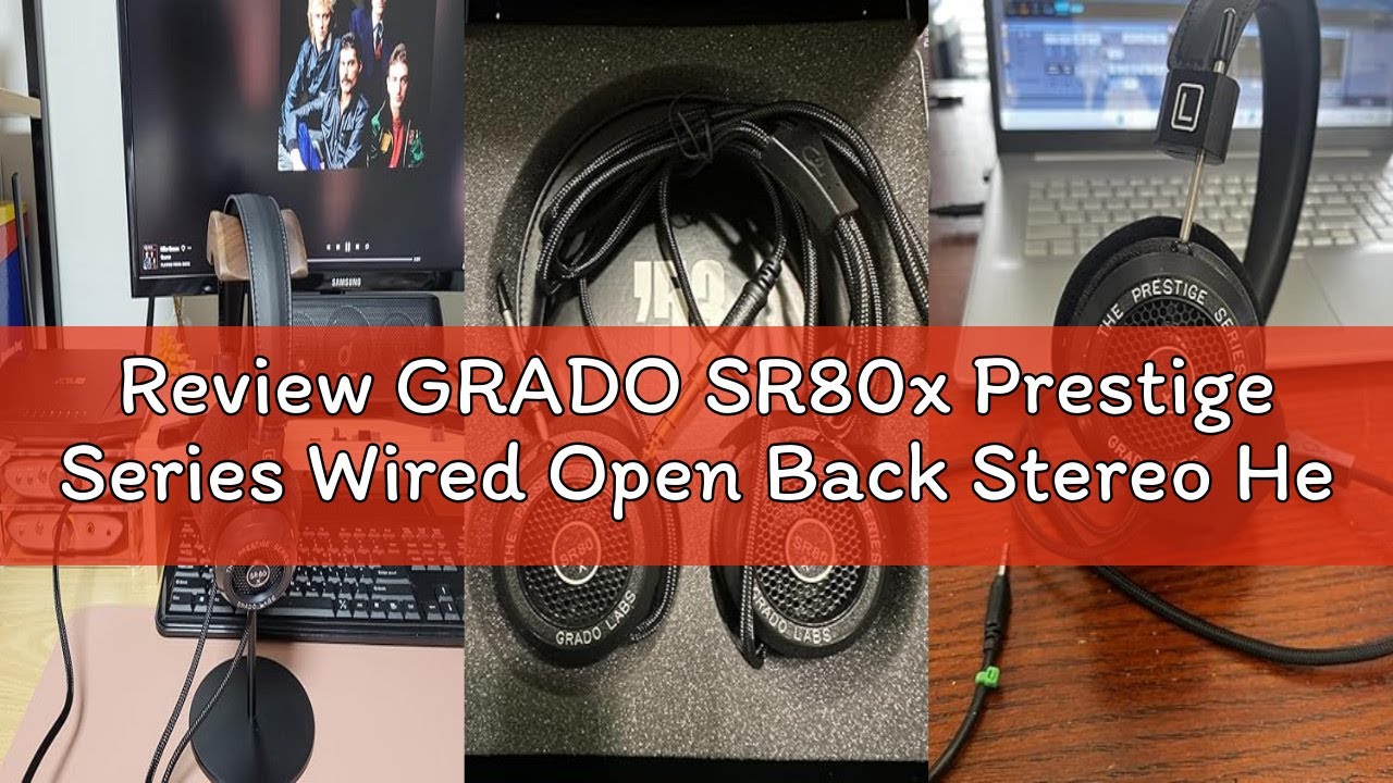 Review GRADO SR80x Prestige Series Wired Open Back Stereo Headphones