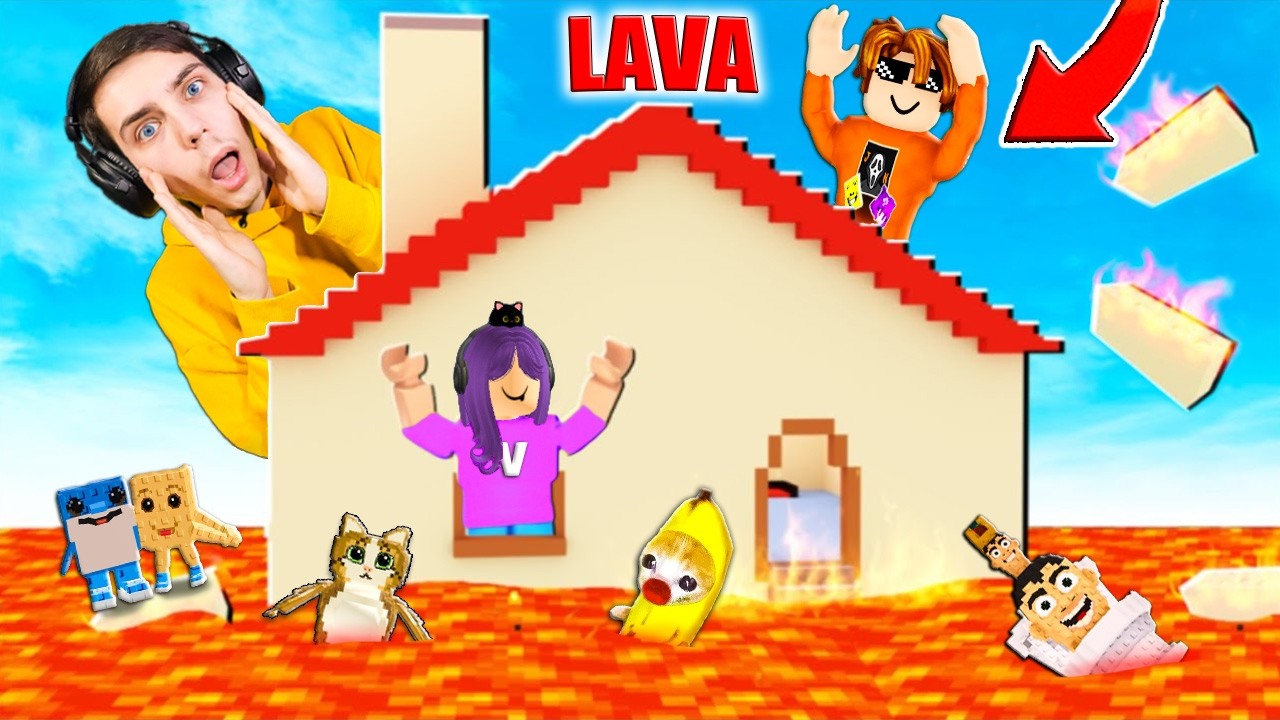 CE Brainrot GASESTI in LAVA ?