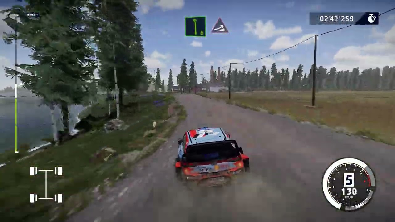 WRC 10 – Neste Rally Finland | Arvaja Stage on Soft Gravel | Hyundai Mobis WRT | Controller Gameplay