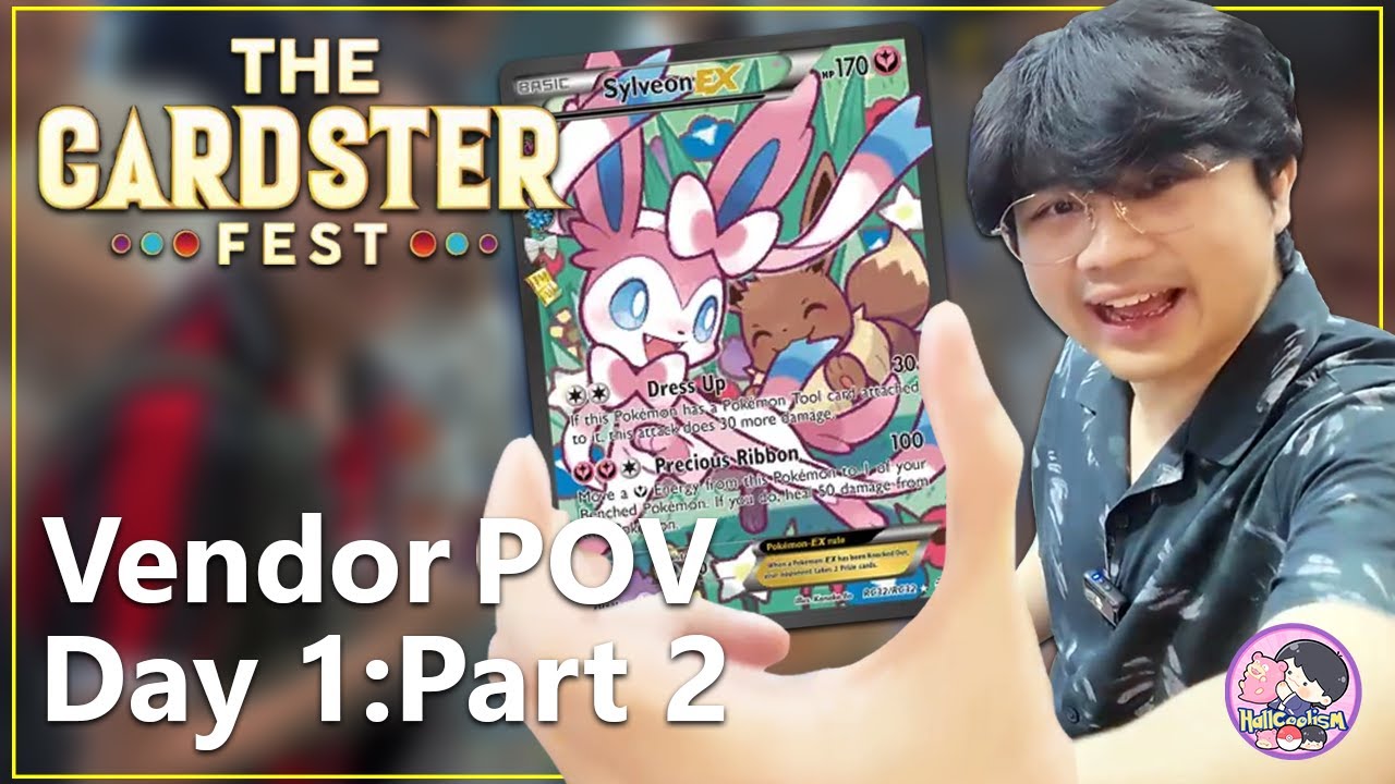 ตั้งโต๊ะวันแรกกับงานการ์ด The Cardster Fest 2025 Part 2!! | Pokemon Vendor POV