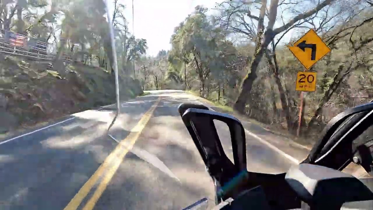 BMW R1250RT/ A ride through the twisties in the Placerville Mountians
