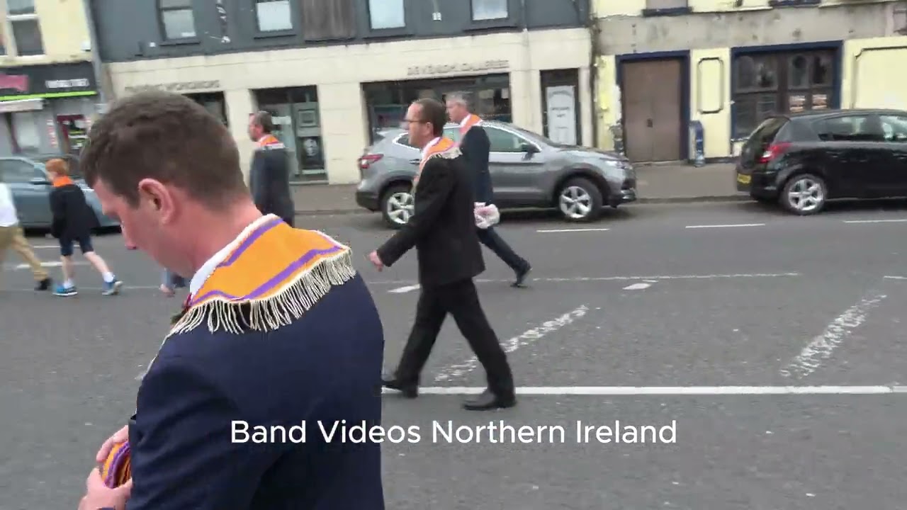 Lisnaskea Sliver @ Co Fermanagh Grand Orange Lodge Brethren Parade 2024 - (4K)