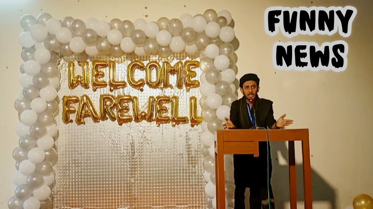Funny News 🗞️😂 || Farewell & Welcome Party 🥳❤️