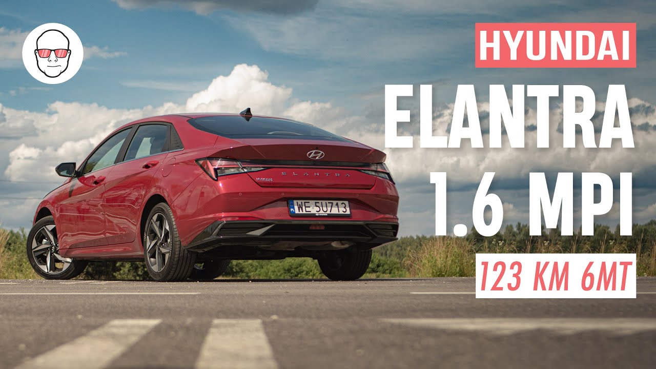Hyundai Elantra 1.6 MPI 123 6MT Executive 2023 test PL Pertyn Ględzi