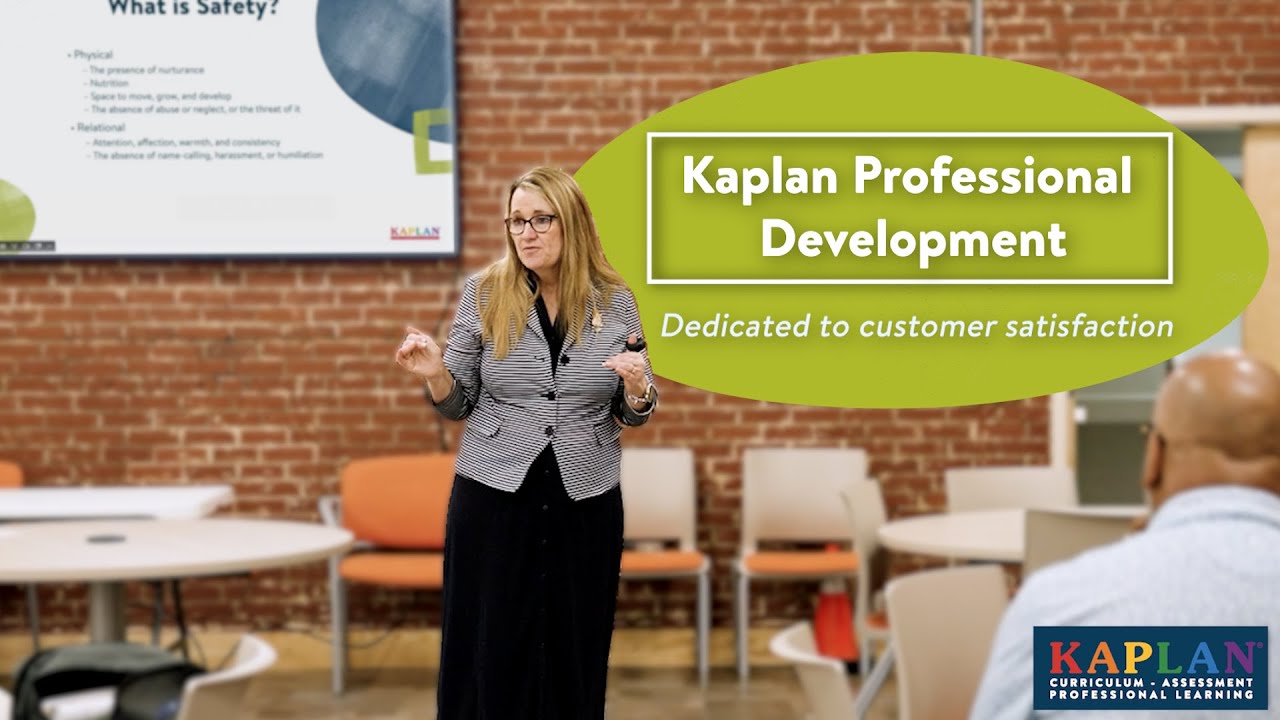 Kaplan Professional Development: dedicated to customer satisfaction