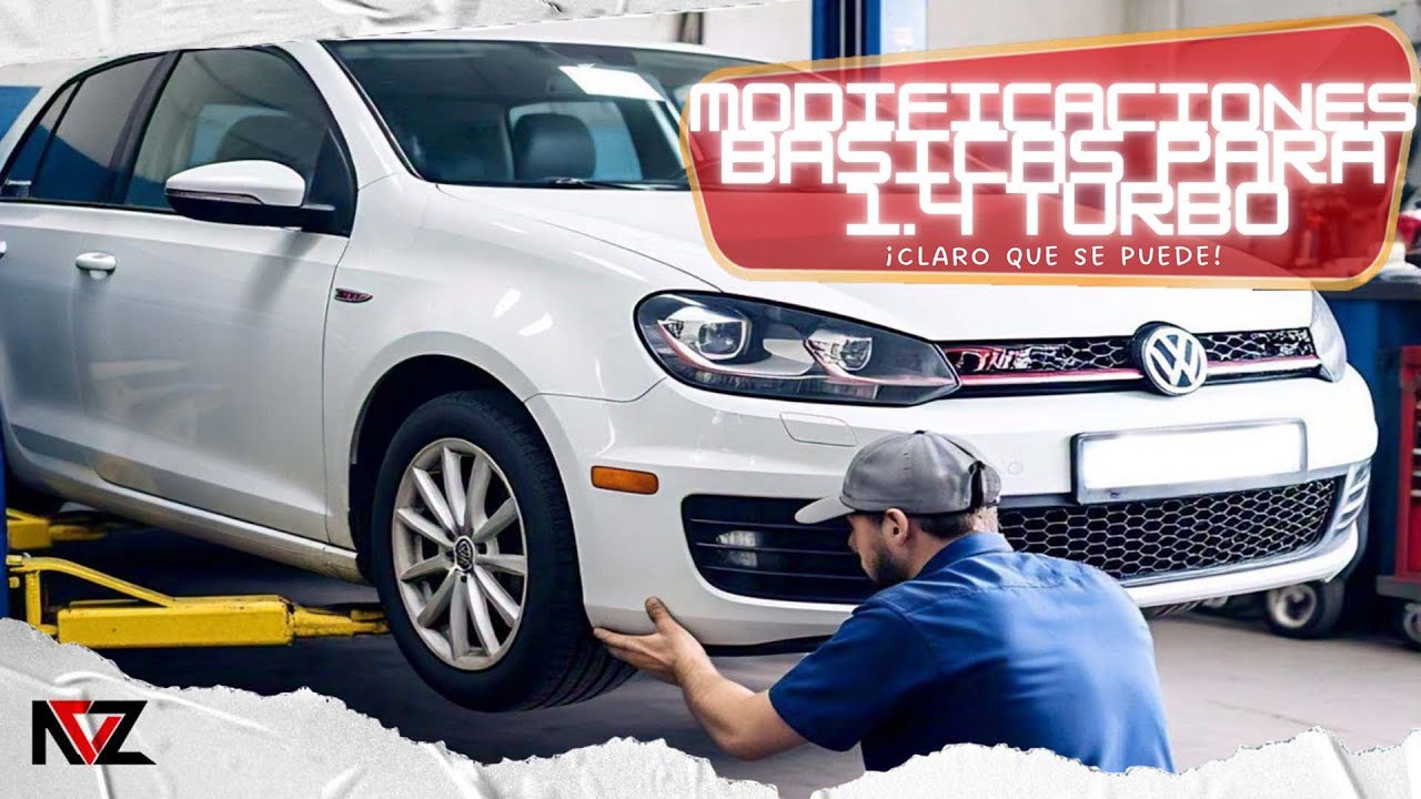 MODIFICACIONES BASICAS PARA GOLF 1.4 TURBO🏁 YA NO VUELA EL TURBO CON ESTO 😉🏁 | NÉSTOR VAG ZONE