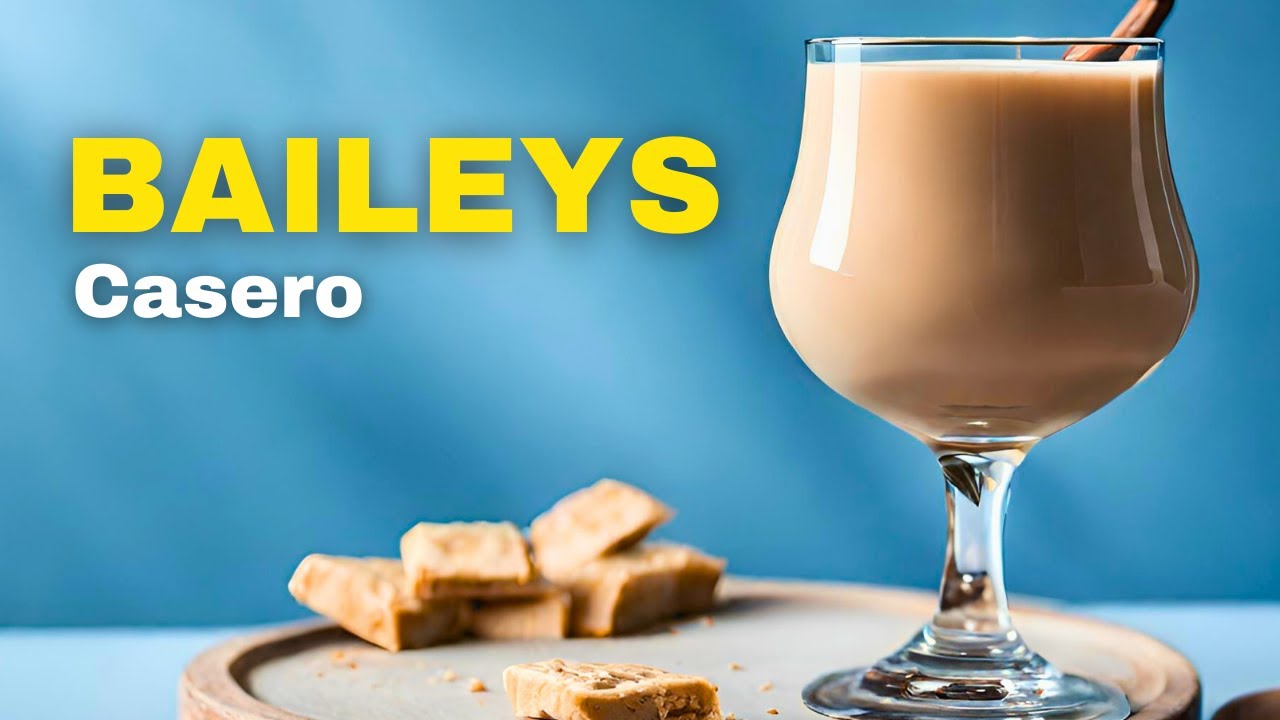 (mejor que el original) Como hacer baileys casero PROFESIONAL