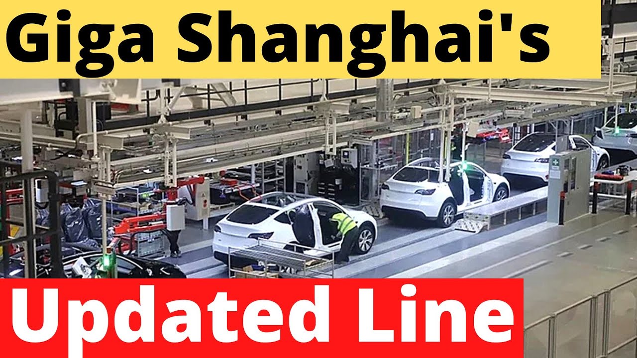 Here Is Tesla Model Y's Upgraded Production Line at Giga Shanghai, Which Resumed Last Week