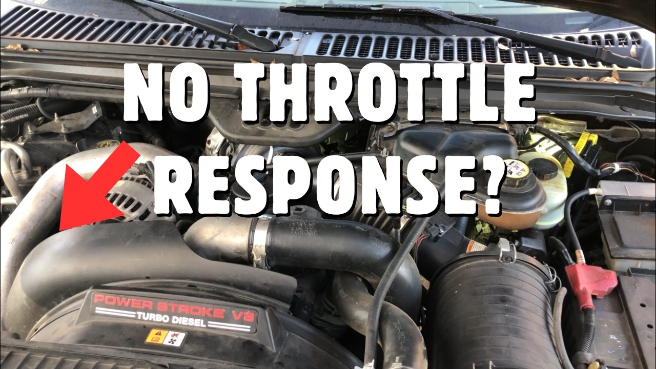 6.0 Powerstroke -  No Throttle Response
