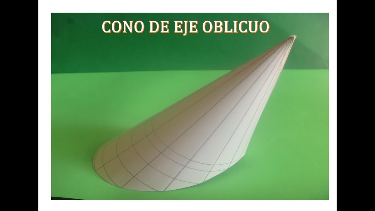 CONO  OBLICUO