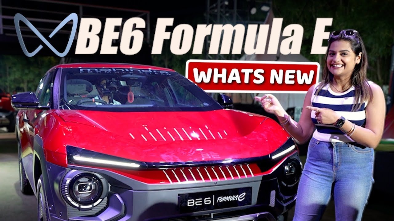 Mahindra Be6 Formula e Special Edition: First Look!