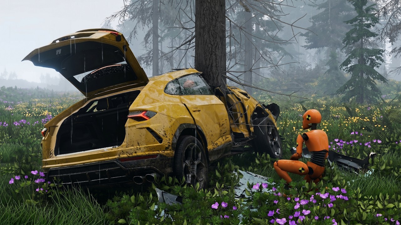 BeamNG Drive - Realistic Car Crashes | Rollover Crashes #9