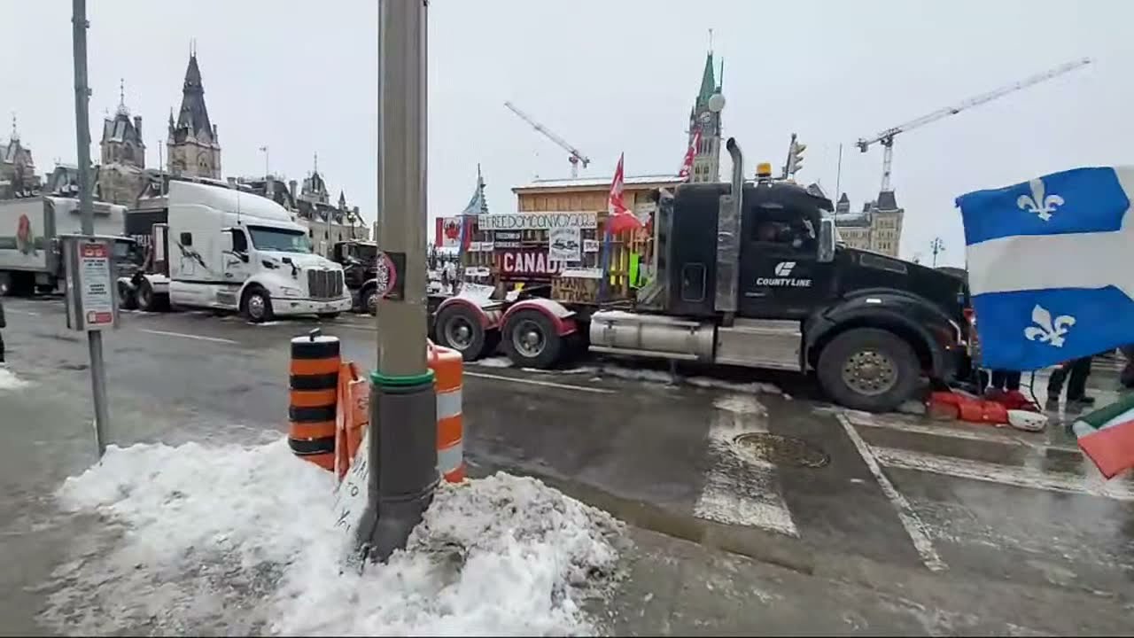 Canada Freedom Convoy Live (3 February 2022) - KONW&Oacute;J WOLNOŚCI KANADA na żywo (3 Luty 2022)