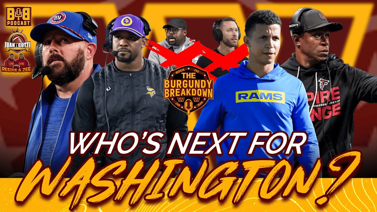 THE REBUILD STARTS NOW!🚨 Who’s NEXT for the COMMANDERS? Raheem Morris, Brian Dabol, Brian Flores?