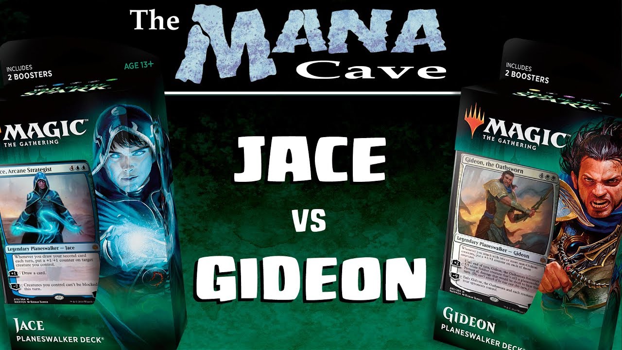 MTG - Jace vs Gideon : Planeswalker Deck Showdown! - 