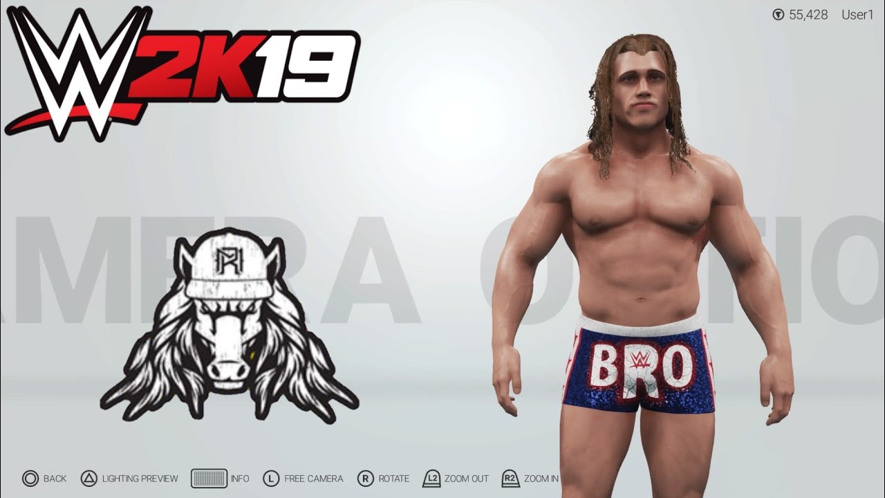 WWE 2K19 ps4/xbox one Riddle caw