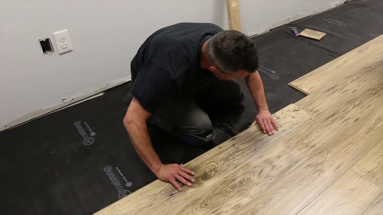 Laminate Floor Installation - Armstrong Flooring