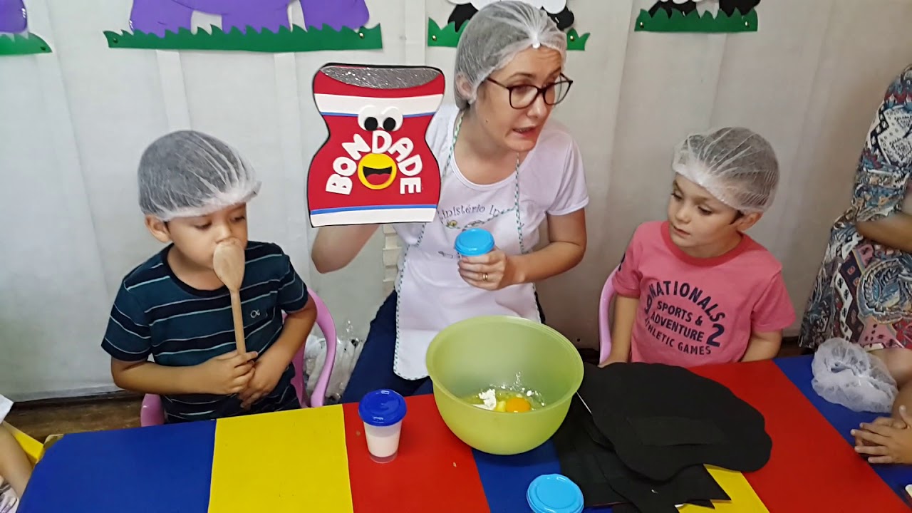 A Vida com Jesus é Doce – O Bolo
Baseado em Gálatas 05.22 e 23